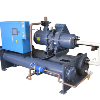 Industrial Cooling System water-cooled Screw Chiller use for electroplating industry