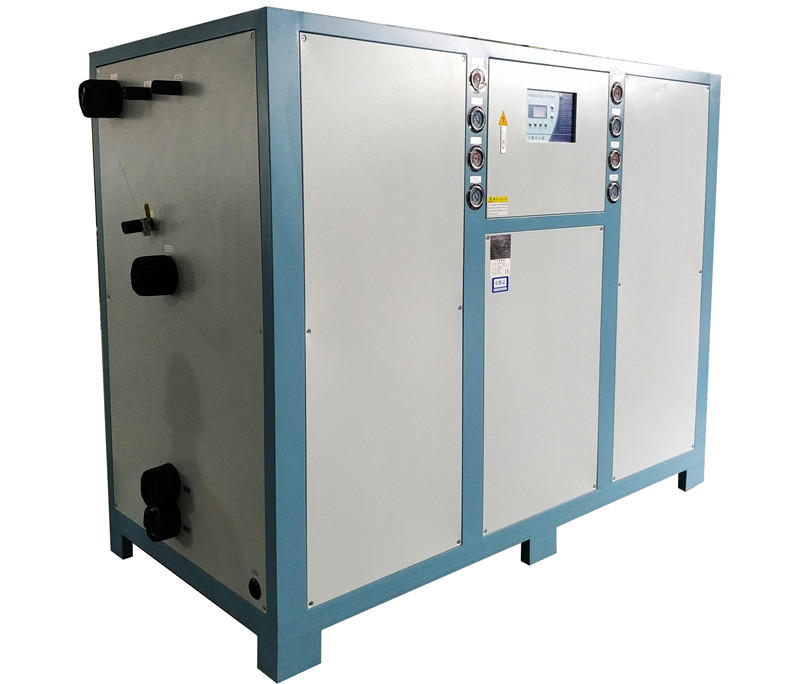 small water cooled industrial chiller for blow molding machine