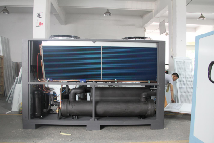 CE 50 Ton 10kw Commercial Beverage Water Chiller Air Cooled Chiller Price