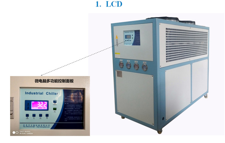 Industry Laser Equipment Parts Air Cooled Chiller Price / Best Water Cooling System