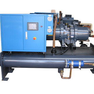 large size 30HP 102KW water cooling screw industrial chiller