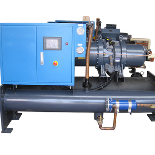 high effective cooling capacity screw chiller for injection factory