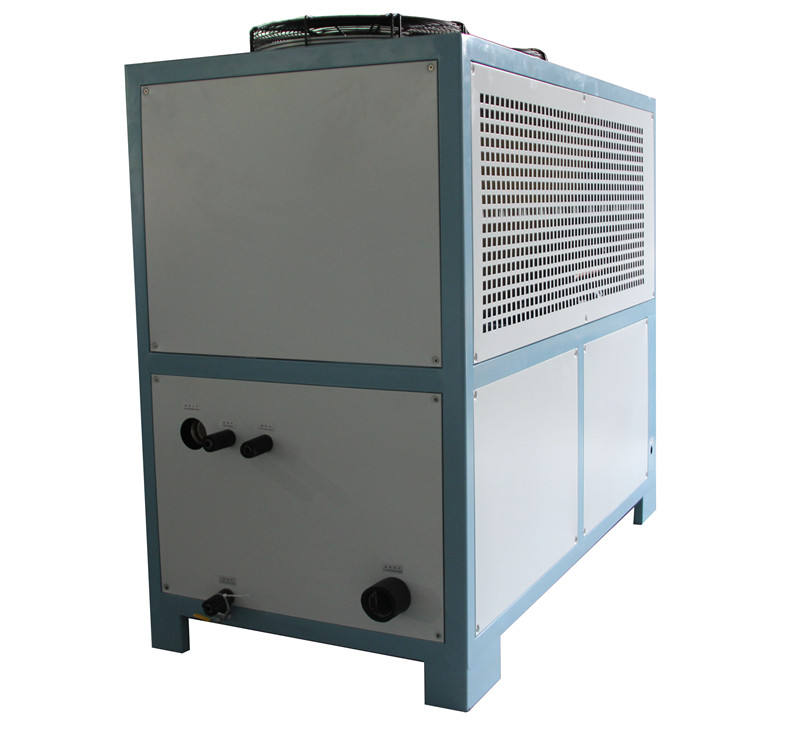 Lechang CE standard 15HP industrial air cooled water chiller for sale