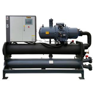 Lechang industrial water chiller units with screw compressors