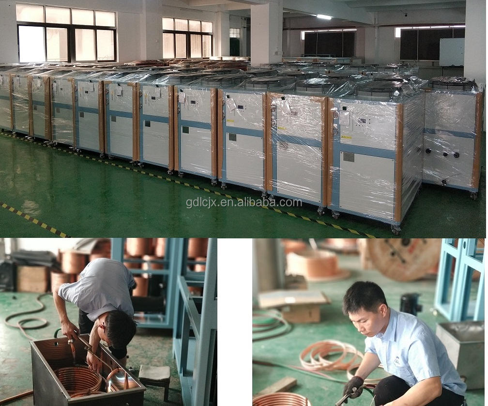Factory price co2 laser tube small air cooled water chiller screw chiller