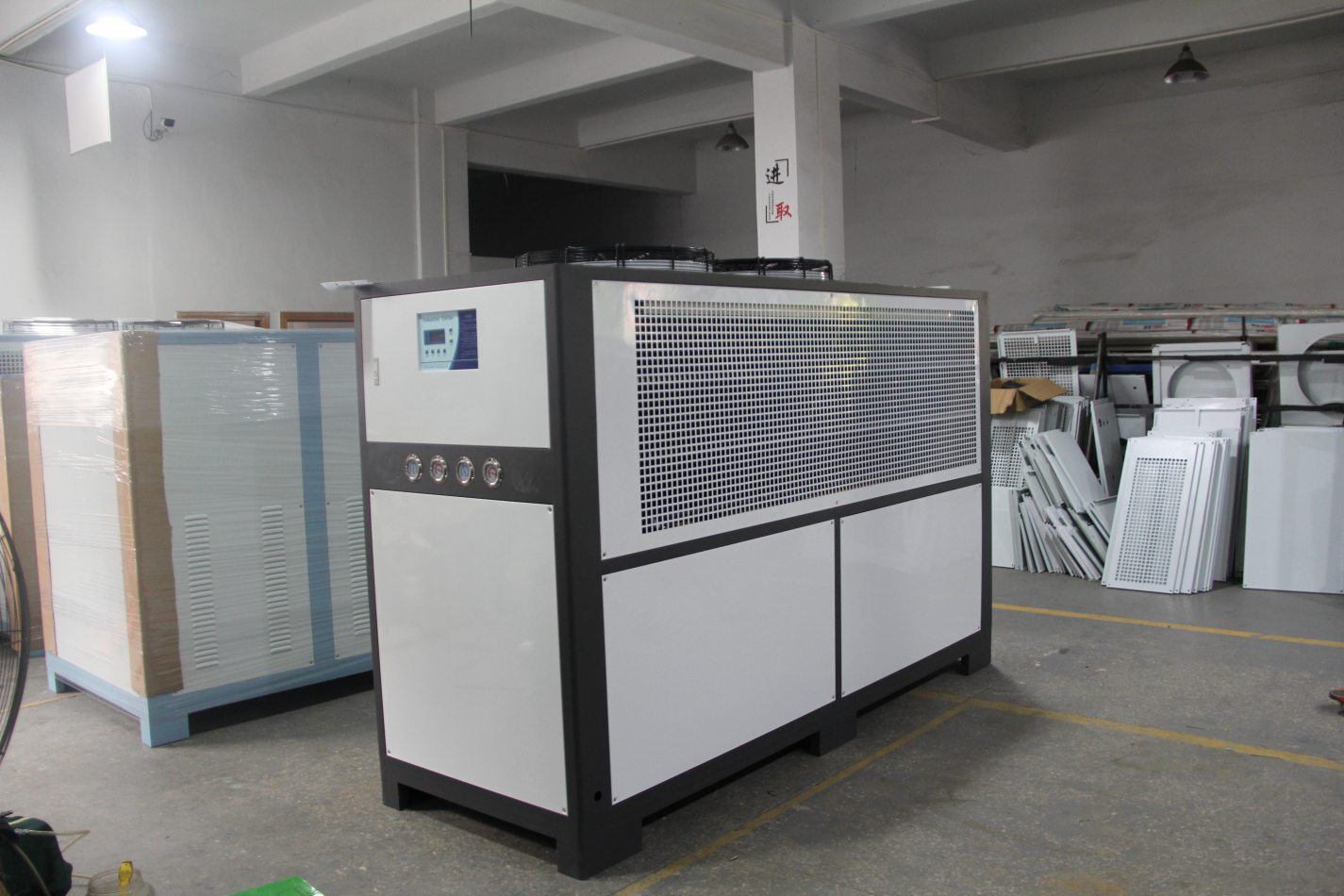 75KW new type industrial air chlling machine air cooled chiller