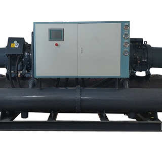 China 50 ton capacity semi-hermetic water cooled screw chiller with low factory price