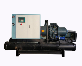 water cooled screw compressor chiller use for ultrasonic