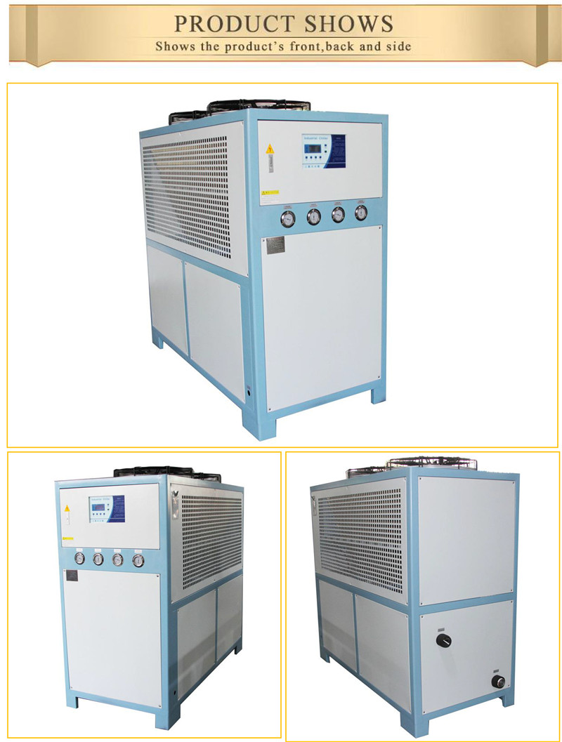 Industrial 10KW Thermo Forming Perfect Cooling Chiller For Injection Machine