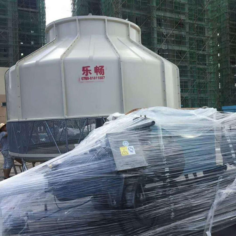 2019 industrial fiberglass 80rt cooling tower system