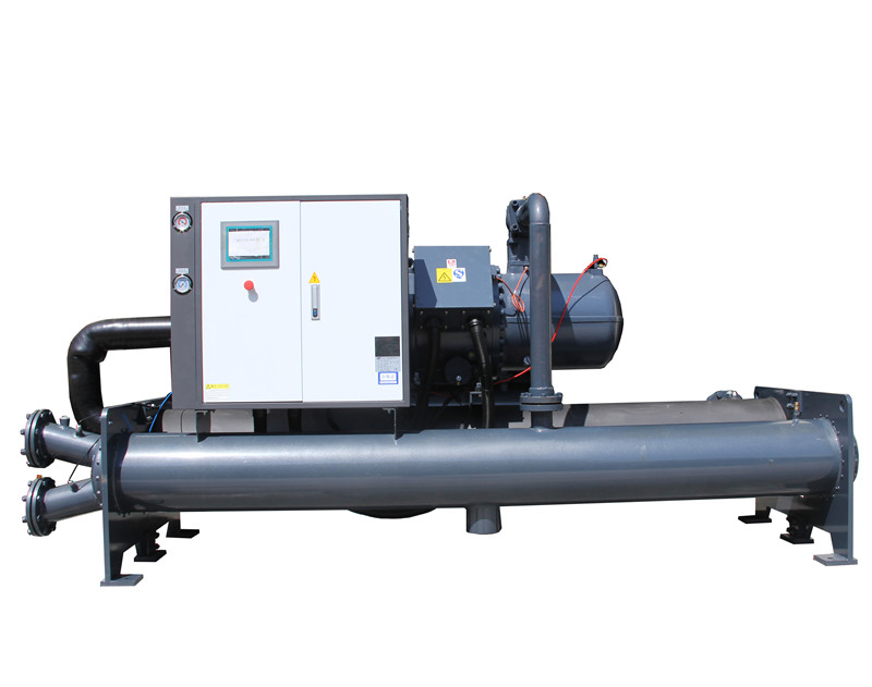 Modular low noise R134a air cooled screw chiller