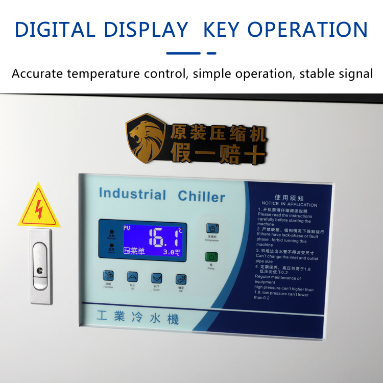 CE environment friendly air cooled scroll R22/R407c/R134a 75KW 25HP 20TR industrial water chiller