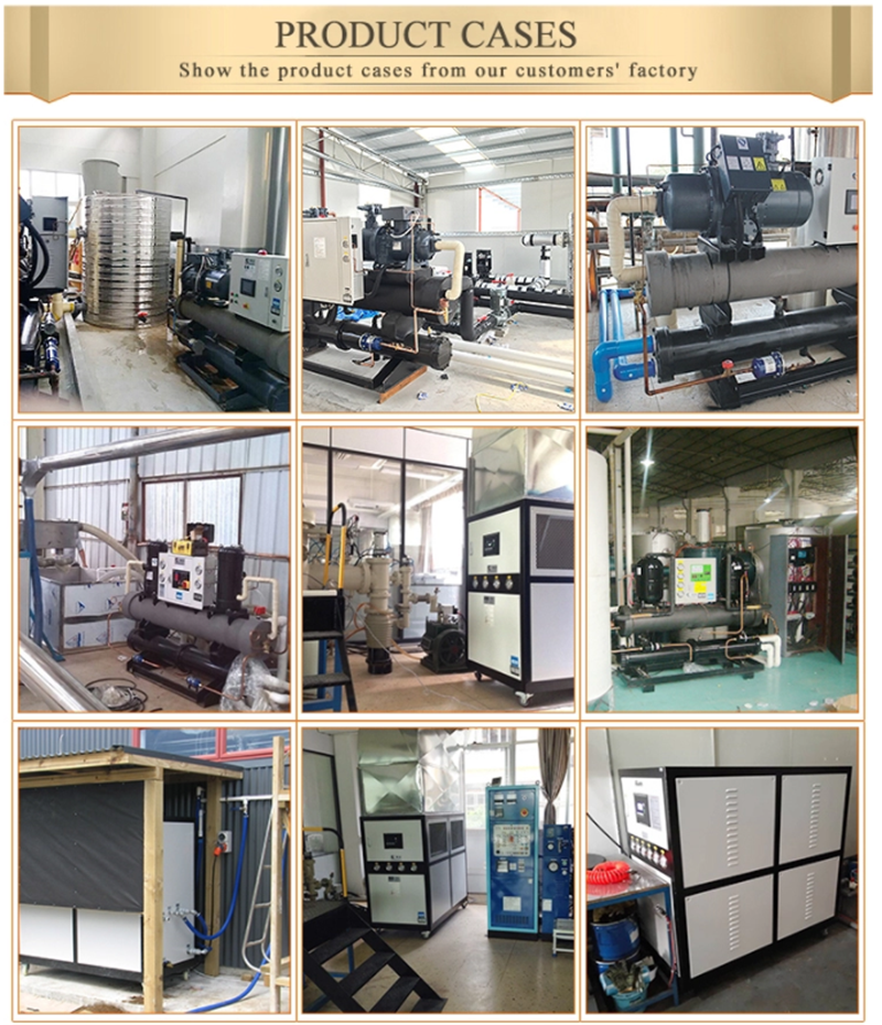 Factory direct supplier air cooled industrial water chiller hot sale.