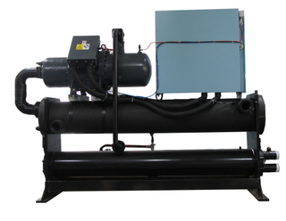 screw type low temperature glycol water cooled chiller