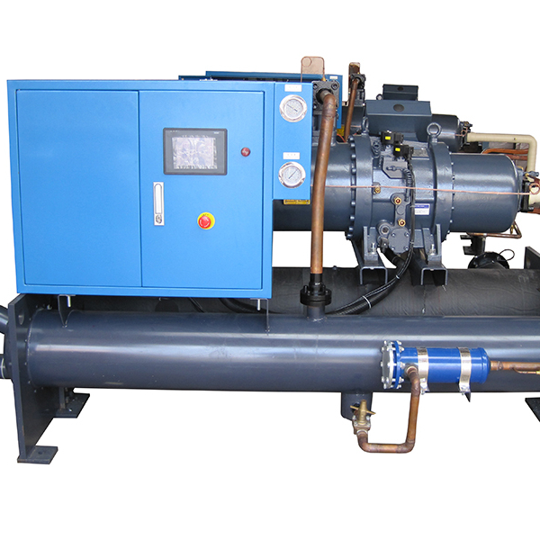 long-durable single compressor water cooled screw chiller
