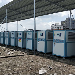 135KW water cooled industrial water chiller for cooling system